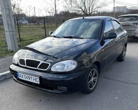 Черный Дэу Сенс, объемом двигателя 1.6 л и пробегом 326 тыс. км за 2700 $, фото 1 на Automoto.ua