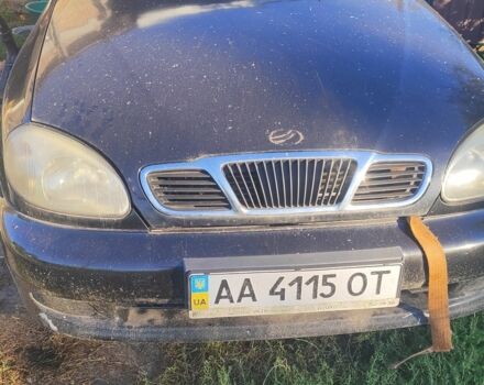 Чорний Деу Сенс, об'ємом двигуна 1.4 л та пробігом 232 тис. км за 560 $, фото 1 на Automoto.ua