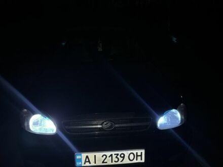 Черный Дэу Сенс, объемом двигателя 1.3 л и пробегом 80 тыс. км за 1400 $, фото 1 на Automoto.ua