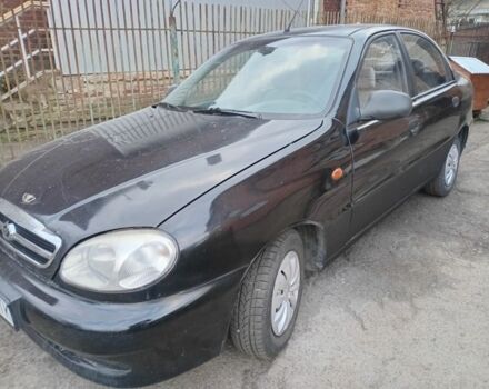 Черный Дэу Сенс, объемом двигателя 1.3 л и пробегом 265 тыс. км за 1300 $, фото 1 на Automoto.ua