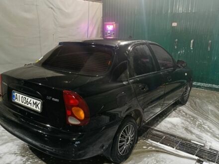 Черный Дэу Сенс, объемом двигателя 1.5 л и пробегом 169 тыс. км за 2500 $, фото 1 на Automoto.ua