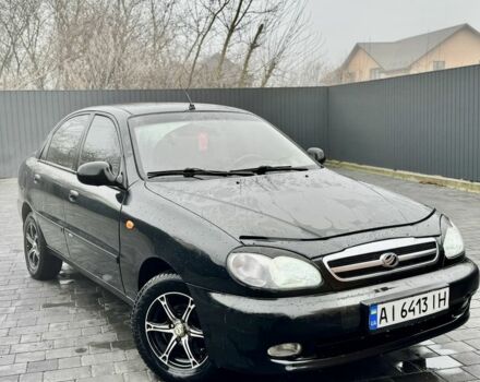 Черный Дэу Сенс, объемом двигателя 1.5 л и пробегом 212 тыс. км за 2599 $, фото 1 на Automoto.ua