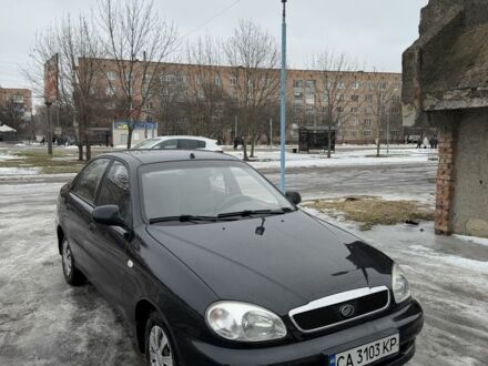 Черный Дэу Сенс, объемом двигателя 1.5 л и пробегом 194 тыс. км за 3200 $, фото 1 на Automoto.ua