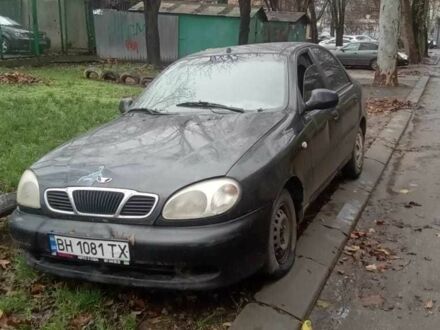 Черный Дэу Сенс, объемом двигателя 1.3 л и пробегом 151 тыс. км за 2200 $, фото 1 на Automoto.ua