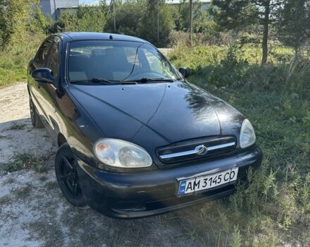 Чорний Деу Сенс, об'ємом двигуна 1.5 л та пробігом 144 тис. км за 2250 $, фото 1 на Automoto.ua