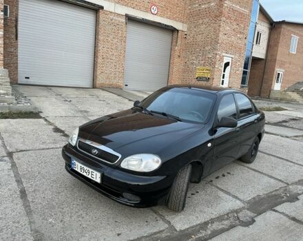 Чорний Деу Сенс, об'ємом двигуна 1.3 л та пробігом 191 тис. км за 1999 $, фото 1 на Automoto.ua