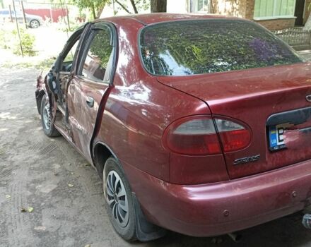 Червоний Деу Сенс, об'ємом двигуна 1.3 л та пробігом 210 тис. км за 1050 $, фото 1 на Automoto.ua