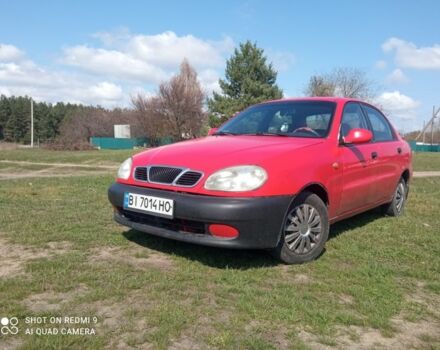 Красный Дэу Сенс, объемом двигателя 1.5 л и пробегом 170 тыс. км за 1500 $, фото 1 на Automoto.ua