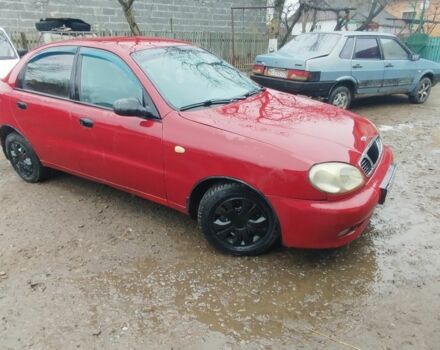 Красный Дэу Сенс, объемом двигателя 1.3 л и пробегом 365 тыс. км за 1300 $, фото 3 на Automoto.ua