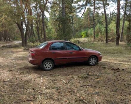 Красный Дэу Сенс, объемом двигателя 1.5 л и пробегом 228 тыс. км за 2100 $, фото 2 на Automoto.ua