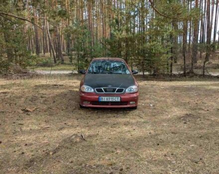 Красный Дэу Сенс, объемом двигателя 1.5 л и пробегом 228 тыс. км за 2100 $, фото 1 на Automoto.ua