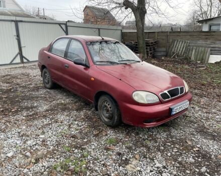 Красный Дэу Сенс, объемом двигателя 1.5 л и пробегом 45 тыс. км за 1150 $, фото 2 на Automoto.ua