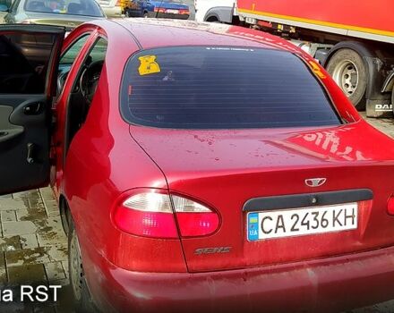 Красный Дэу Сенс, объемом двигателя 1.3 л и пробегом 280 тыс. км за 1800 $, фото 4 на Automoto.ua