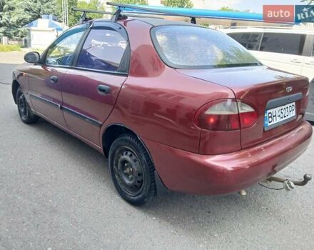 Красный Дэу Сенс, объемом двигателя 1.3 л и пробегом 250 тыс. км за 1350 $, фото 1 на Automoto.ua
