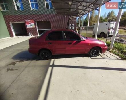 Червоний Деу Сенс, об'ємом двигуна 1.3 л та пробігом 228 тис. км за 1600 $, фото 2 на Automoto.ua