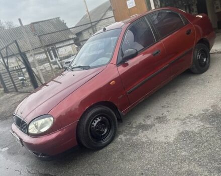 Червоний Деу Сенс, об'ємом двигуна 1.3 л та пробігом 200 тис. км за 850 $, фото 1 на Automoto.ua
