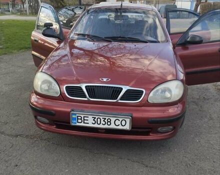 Красный Дэу Сенс, объемом двигателя 1.3 л и пробегом 287 тыс. км за 2500 $, фото 2 на Automoto.ua