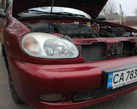 Дэу Сенс 2004 в Каменке на Automoto.ua Красный Дэу Сенс, объемом двигателя 1.3 л и пробегом 190 тыс. км за 1600 $, фото 4 на Automoto.ua