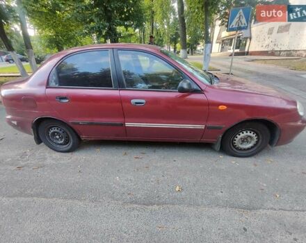 Красный Дэу Сенс, объемом двигателя 1.3 л и пробегом 182 тыс. км за 1200 $, фото 3 на Automoto.ua