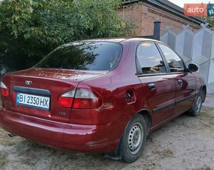 Красный Дэу Сенс, объемом двигателя 1.3 л и пробегом 197 тыс. км за 1800 $, фото 3 на Automoto.ua
