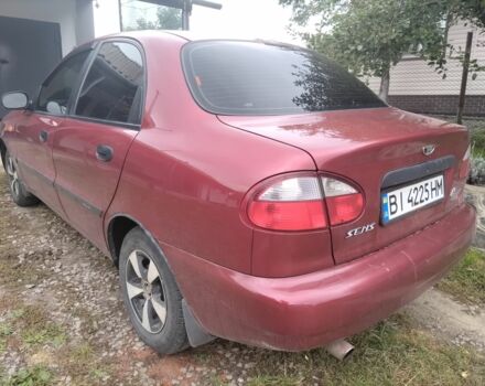 Красный Дэу Сенс, объемом двигателя 1.3 л и пробегом 280 тыс. км за 1900 $, фото 5 на Automoto.ua
