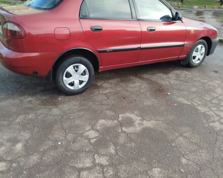 Красный Дэу Сенс, объемом двигателя 1.5 л и пробегом 216 тыс. км за 2500 $, фото 1 на Automoto.ua