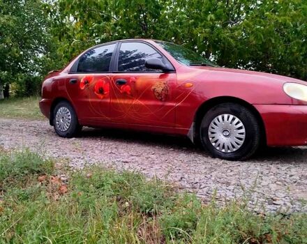 Красный Дэу Сенс, объемом двигателя 1.3 л и пробегом 83 тыс. км за 2600 $, фото 1 на Automoto.ua