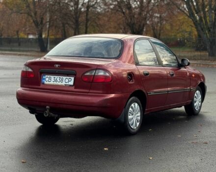 Красный Дэу Сенс, объемом двигателя 1.4 л и пробегом 125 тыс. км за 1400 $, фото 1 на Automoto.ua