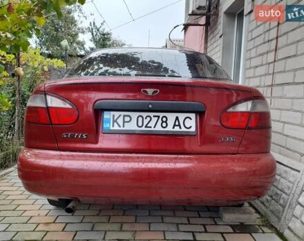 Красный Дэу Сенс, объемом двигателя 1.3 л и пробегом 73 тыс. км за 1650 $, фото 1 на Automoto.ua