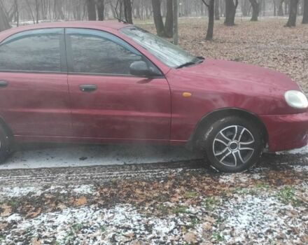 Красный Дэу Сенс, объемом двигателя 1.5 л и пробегом 260 тыс. км за 2485 $, фото 1 на Automoto.ua