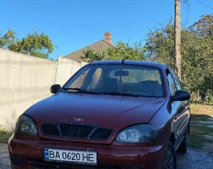 Червоний Деу Сенс, об'ємом двигуна 1.3 л та пробігом 200 тис. км за 1191 $, фото 1 на Automoto.ua