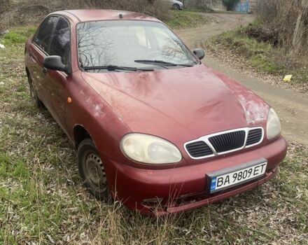 Красный Дэу Сенс, объемом двигателя 1.3 л и пробегом 200 тыс. км за 800 $, фото 1 на Automoto.ua