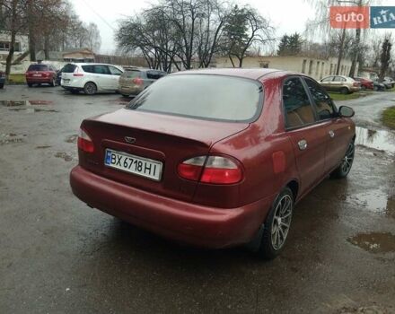 Красный Дэу Сенс, объемом двигателя 1.3 л и пробегом 195 тыс. км за 2000 $, фото 1 на Automoto.ua