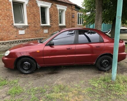 Красный Дэу Сенс, объемом двигателя 1.3 л и пробегом 330 тыс. км за 1400 $, фото 1 на Automoto.ua