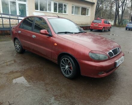 Красный Дэу Сенс, объемом двигателя 1.3 л и пробегом 195 тыс. км за 2000 $, фото 1 на Automoto.ua