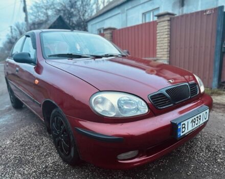 Красный Дэу Сенс, объемом двигателя 1.3 л и пробегом 200 тыс. км за 1650 $, фото 1 на Automoto.ua