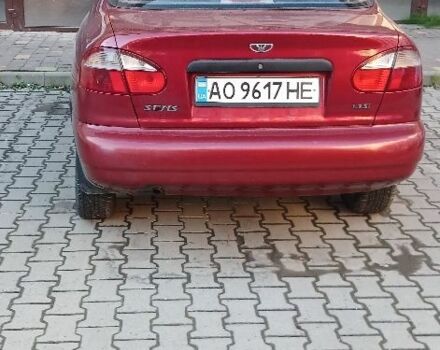 Красный Дэу Сенс, объемом двигателя 1.3 л и пробегом 205 тыс. км за 1300 $, фото 3 на Automoto.ua
