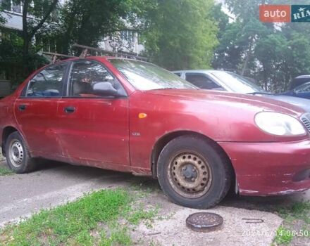 Красный Дэу Сенс, объемом двигателя 1.3 л и пробегом 190 тыс. км за 1200 $, фото 3 на Automoto.ua