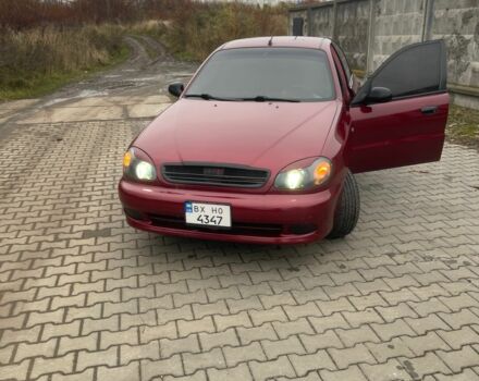 Красный Дэу Сенс, объемом двигателя 1.5 л и пробегом 399 тыс. км за 2499 $, фото 1 на Automoto.ua