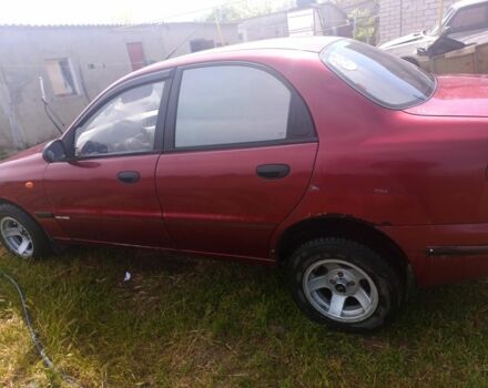 Красный Дэу Сенс, объемом двигателя 1.3 л и пробегом 280 тыс. км за 1500 $, фото 1 на Automoto.ua