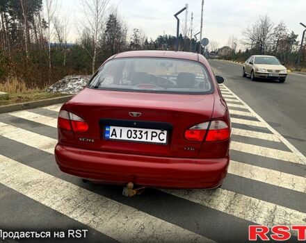 Червоний Деу Сенс, об'ємом двигуна 1.3 л та пробігом 103 тис. км за 2200 $, фото 3 на Automoto.ua