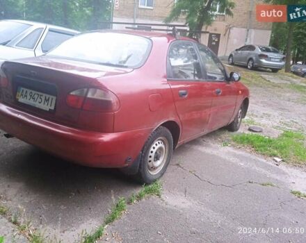 Красный Дэу Сенс, объемом двигателя 1.3 л и пробегом 190 тыс. км за 1200 $, фото 2 на Automoto.ua