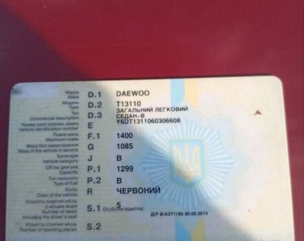 Красный Дэу Сенс, объемом двигателя 1.3 л и пробегом 187 тыс. км за 1800 $, фото 15 на Automoto.ua