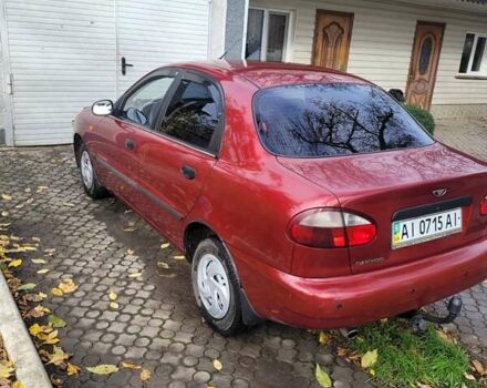 Червоний Деу Сенс, об'ємом двигуна 1.3 л та пробігом 112 тис. км за 2000 $, фото 1 на Automoto.ua