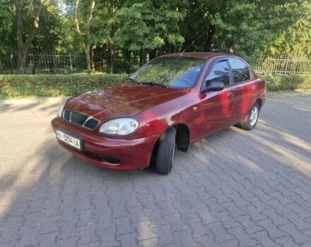 Красный Дэу Сенс, объемом двигателя 1.5 л и пробегом 217 тыс. км за 2800 $, фото 1 на Automoto.ua