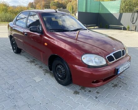 Красный Дэу Сенс, объемом двигателя 1.3 л и пробегом 190 тыс. км за 1150 $, фото 1 на Automoto.ua