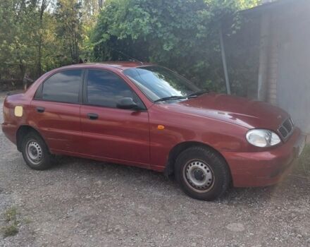 Красный Дэу Сенс, объемом двигателя 1.3 л и пробегом 116 тыс. км за 2000 $, фото 1 на Automoto.ua