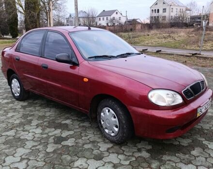 Червоний Деу Сенс, об'ємом двигуна 1.3 л та пробігом 65 тис. км за 1650 $, фото 1 на Automoto.ua