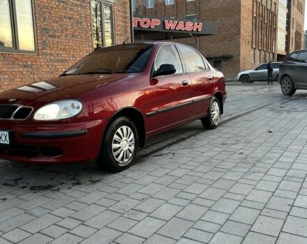 Червоний Деу Сенс, об'ємом двигуна 1.3 л та пробігом 224 тис. км за 2000 $, фото 1 на Automoto.ua