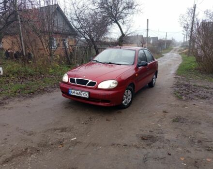 Красный Дэу Сенс, объемом двигателя 1.3 л и пробегом 200 тыс. км за 1100 $, фото 2 на Automoto.ua